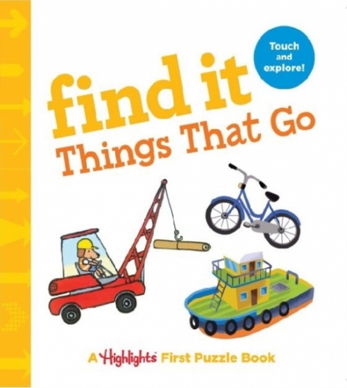 Find It Things That Go. Board book 