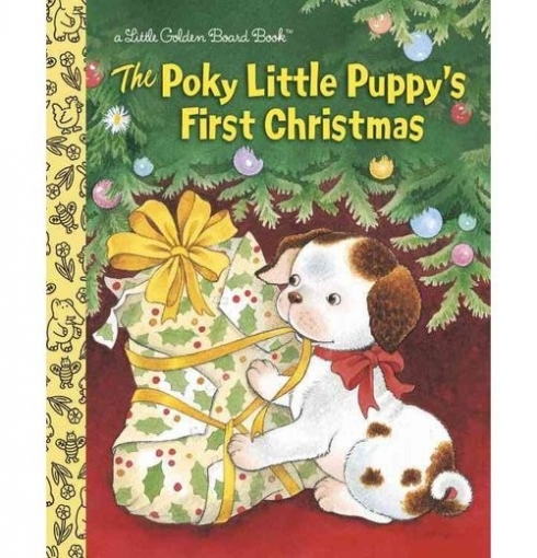 Korman Justine The Poky Little Puppy's First Christmas. Board Book 