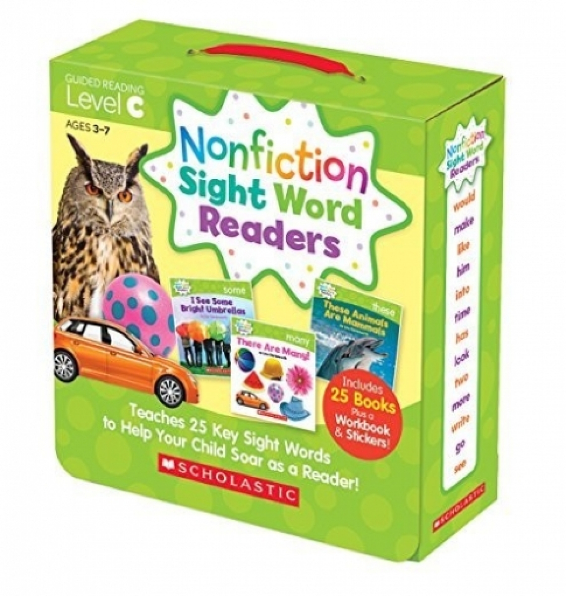 Charlesworth Liza Nonfiction Sight Word Readers Parent Pack 3: 25 Easy-To-Read Books That Teach Sight Words 51-75 