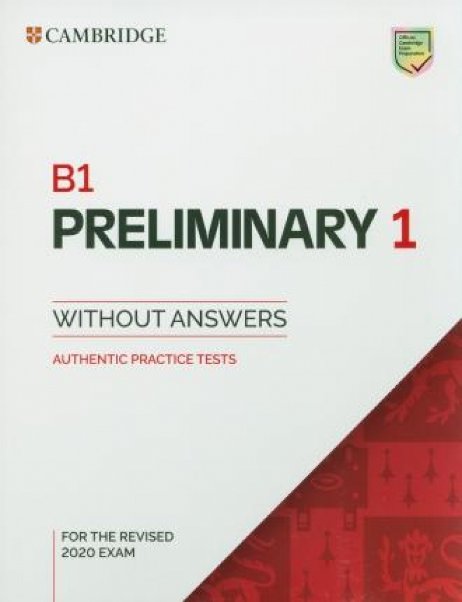 Cambridge Preliminary 1 English 1. Student's Book without Answers 