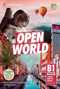 Dignen Sheila, Humphreys Niamh, Kingsley Susan Open World B1. Preliminary (PET) Self-Study Pack. Student's Book with Answers, Online Practice, Workbook with Answers & Audio Download 