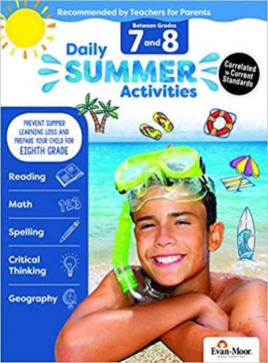Daily Summer Activities: Grades 7-8 - Activity Book 