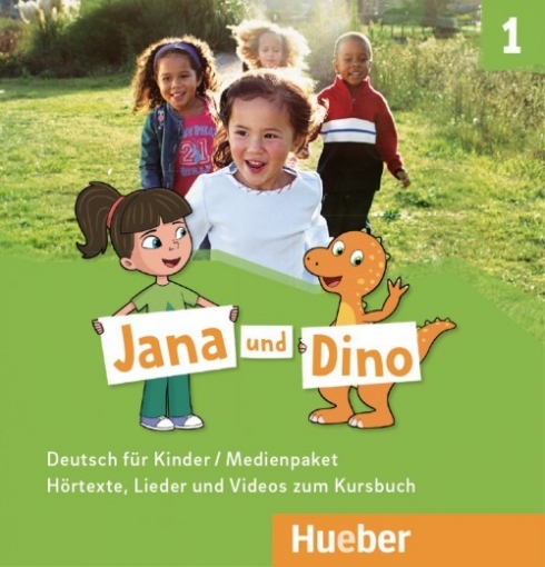 Georgiakaki Manuela, Priesteroth Michael Jana und Dino 1. Deutsch fur Kinder. Medienpaket 2 Audio-CDs und 1 DVD zum Kursbuch 