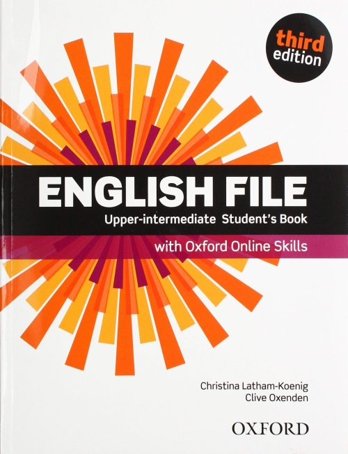 Oxenden Clive, Koenig Christina Latham English file: upper-intermediate: student's book with oxford online skills 