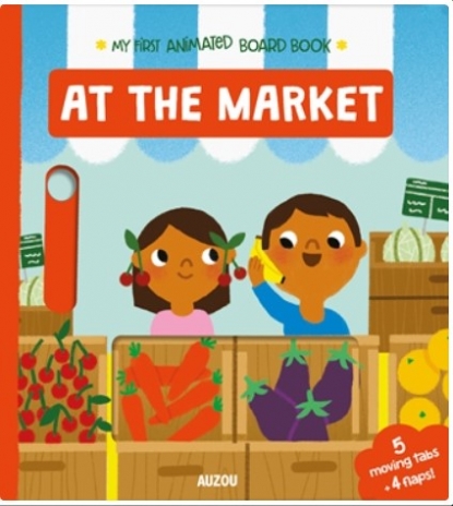 At the market. Board Book 