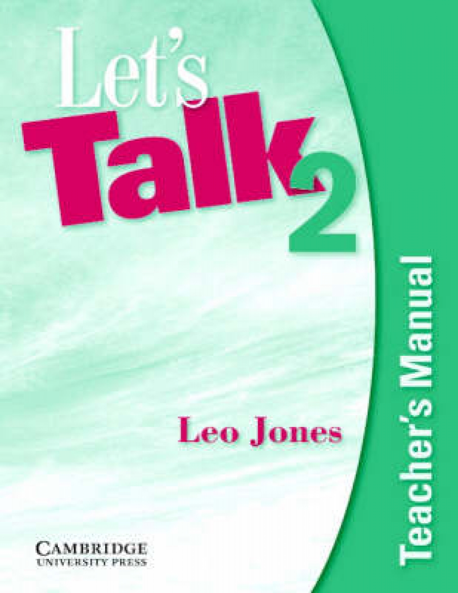 Jones Leo Let's Talk 2. Teacher's Manual 