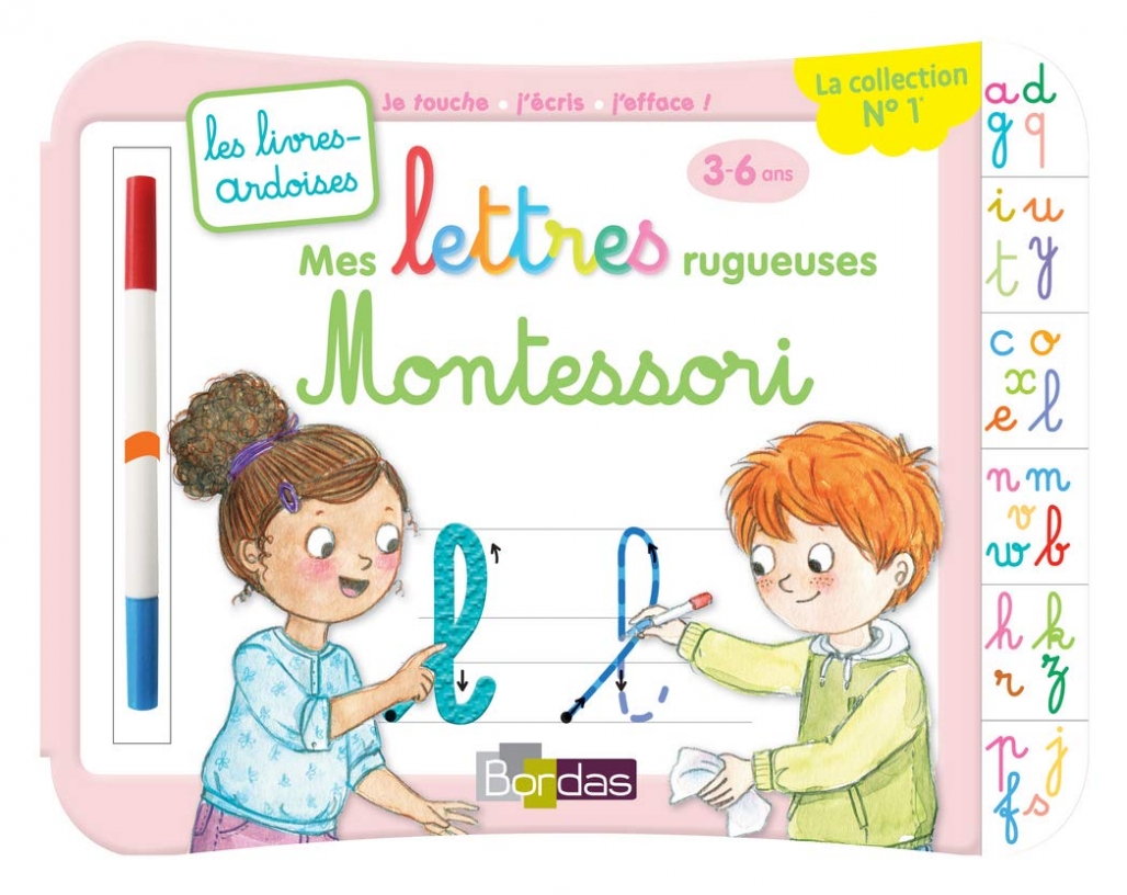 Lescoat Elen Mes lettres rugueuses Montessori 