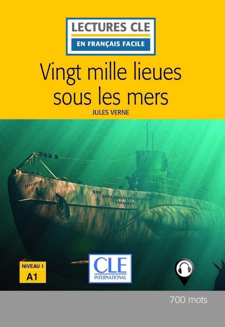 Verne Jules Vingt Mille Lieues Sous Les Mers + Audio telechargeable 