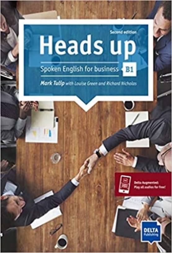 Heads up B1. Spoken English for business. Student's Book with audios online 