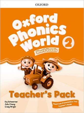 Craig Wright, Schwermer Kaj, Chang Julia Oxford Phonics World 2. Teacher's Pack with Classroom Presentation Tool 
