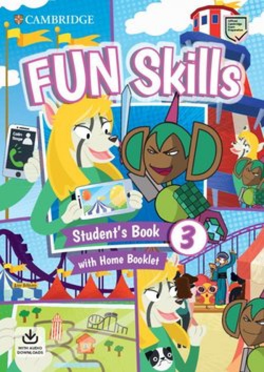 Robinson Anne, Sage Colin Fun Skills 3. Student's Book with Home Booklet and Downloadable Audio 