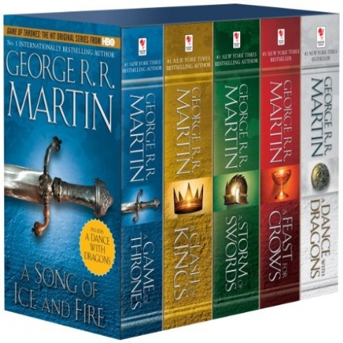 Martin George R. Game of Thrones 5-copy boxed set 