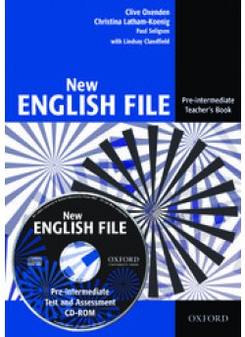 Clive Oxenden New English File Pre-intermediate Teacher's Book with Test and Assessment CD-ROM 