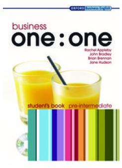 Rachel Appleby, John Bradley, Brian Brennan, Jane Hudson Business one:one Pre-intermediate. Student's Book and MultiROM Pack 