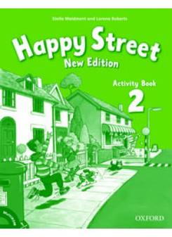 Stella Maidment and Lorena Roberts Happy Street 2 New Edition Activity Book and MultiROM Pack 