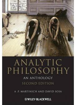 A. P. Martinich Analytic Philosophy 