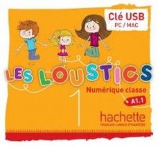Marianne Capouet, Hugues Denisot Les Loustics 1 Manuel numerique interactif pour l'enseignant (sur cle USB) 