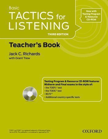 Jack Richards Tactics for Listening Third Edition Basic Teachers Resource Pack 