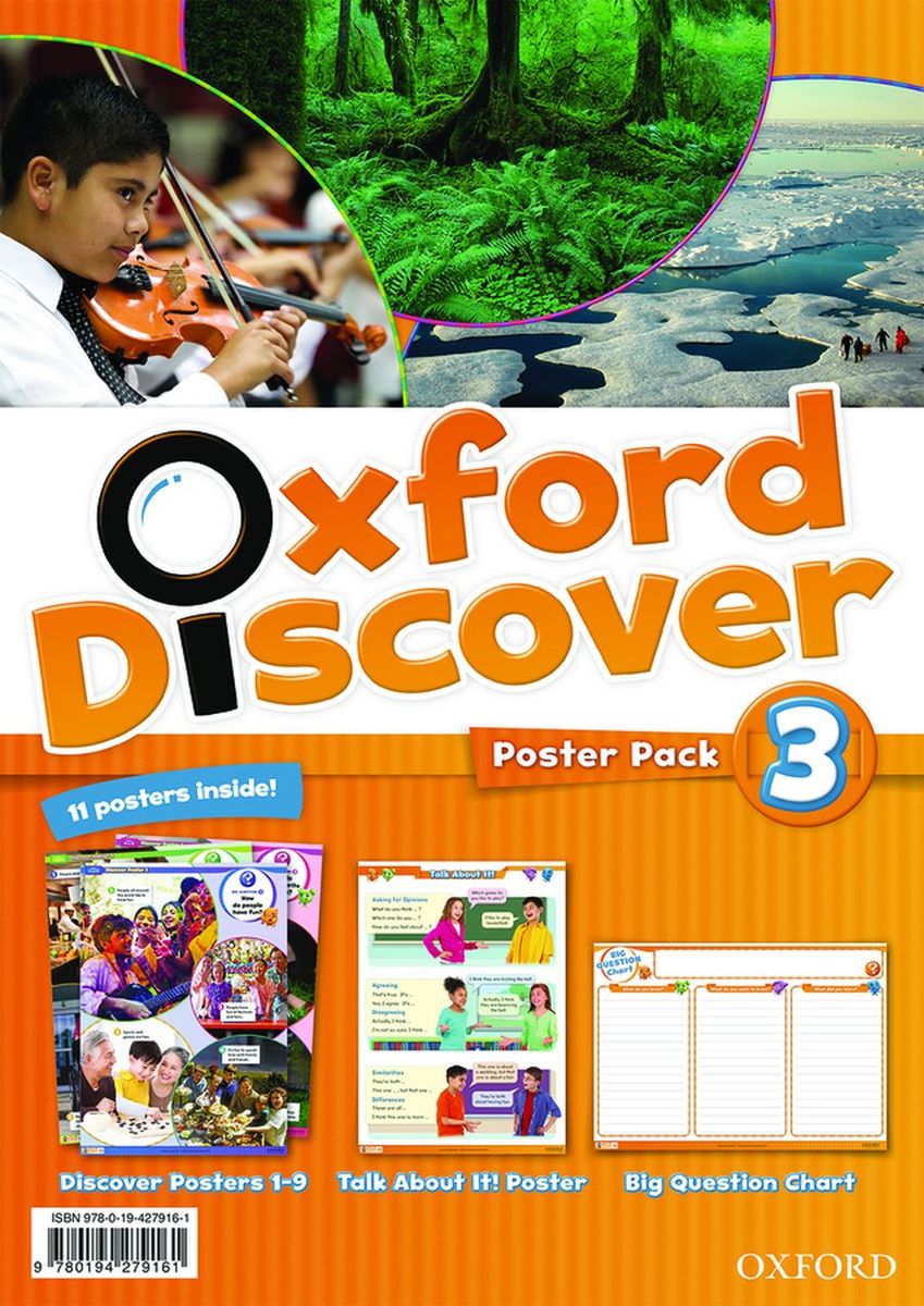 Lesley Koustaff and Susan Rivers Oxford Discover 3 Poster Pack 
