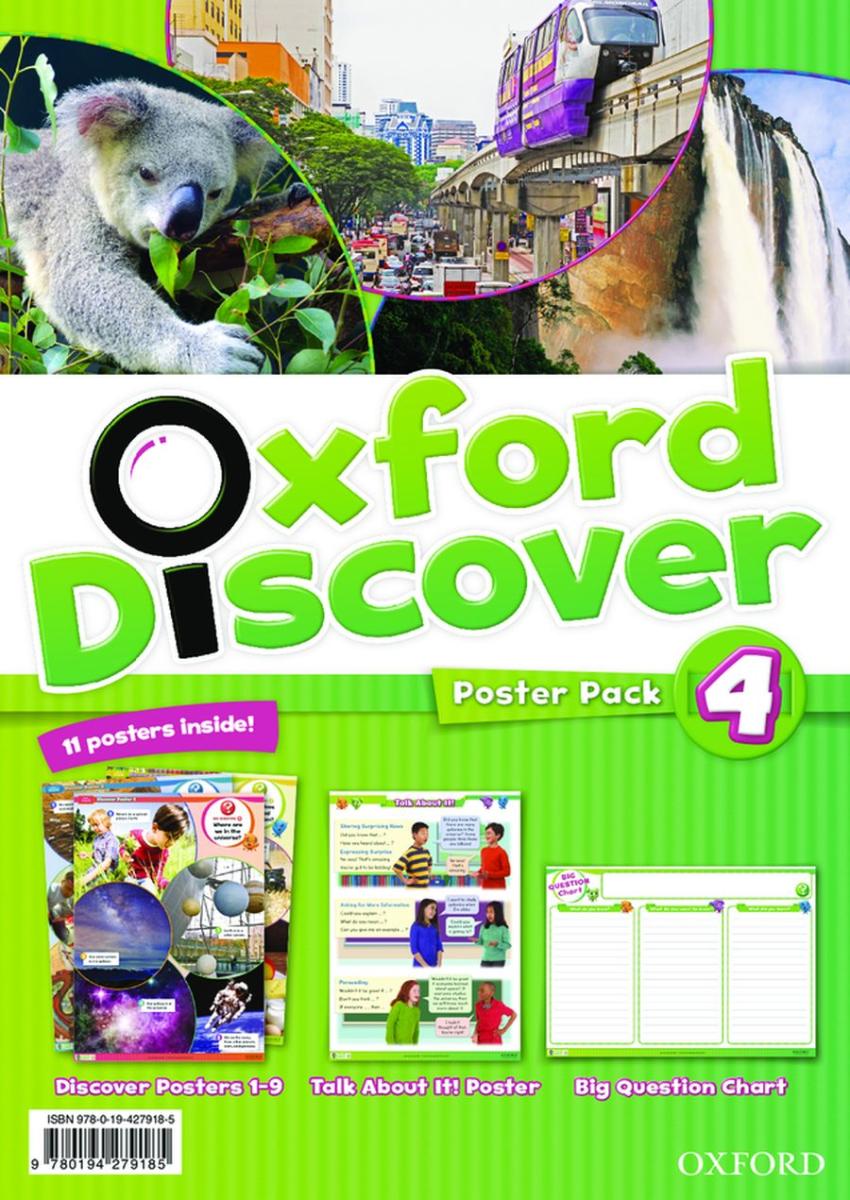 Kathleen Kampa and Charles Vilina Oxford Discover 4 Poster Pack 