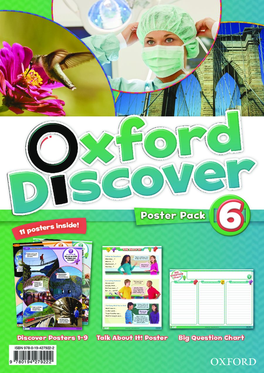 Kenna Bourke Oxford Discover 6 Poster Pack 