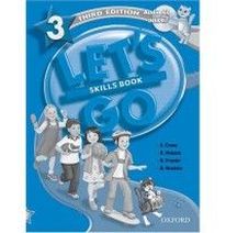 Ritsuko Nakata, Karen Frazier, Barbara Hoskins, and Carolyn Graham Let's Go Third Edition 3 Skills Book with Audio CD Pack 