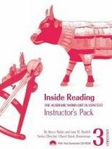 Bruce Rubin, Lara Ravitch and Cheryl Boyd Zimmerman Inside Reading 3 Instructor Pack 