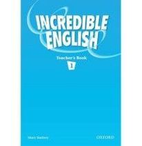 Mary Slattery Incredible English 1 Teacher's Book 