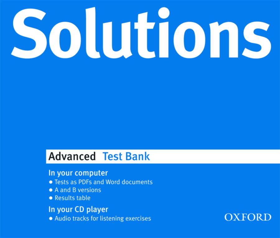 Tim Falla and Paul A. Davies Solutions Advanced Test Bank MultiROM 