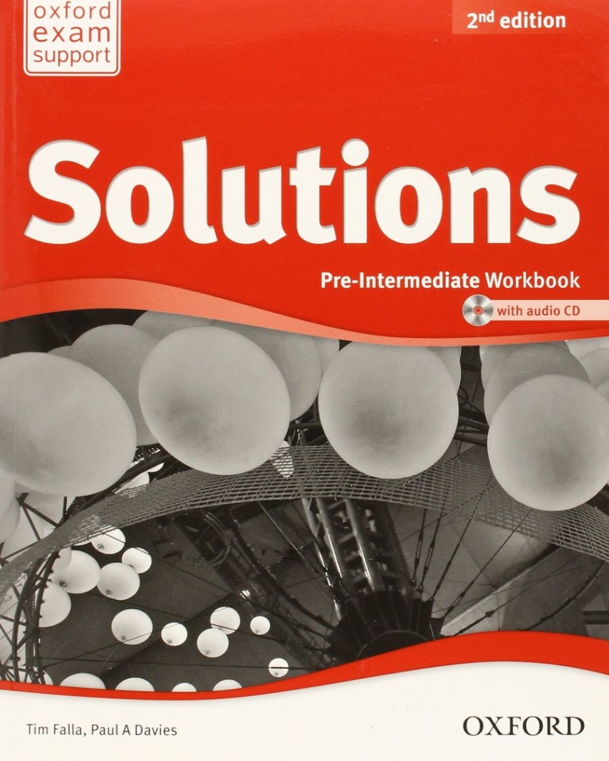 Tim Falla Solutions Second Edition Pre-Intermediate Workbook and Audio CD Pack 