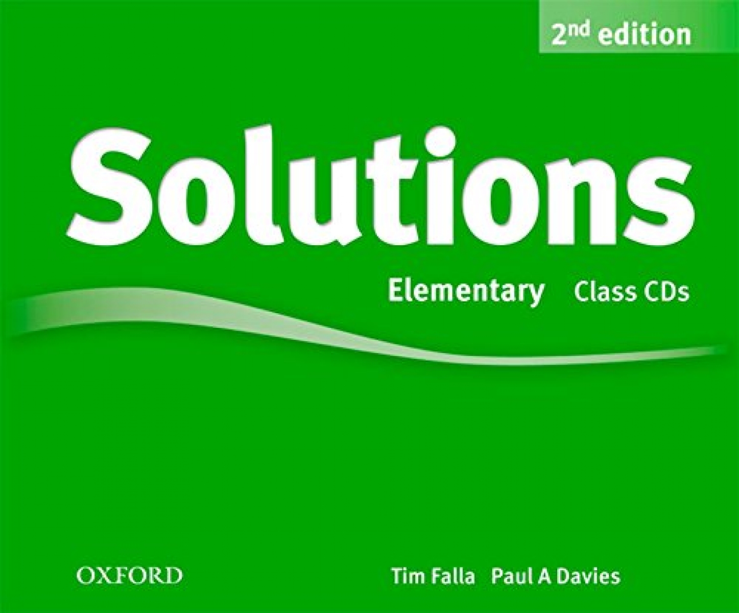 Tim Falla and Paul A Davies Solutions Second Edition Elementary Class Audio CDs (3) 