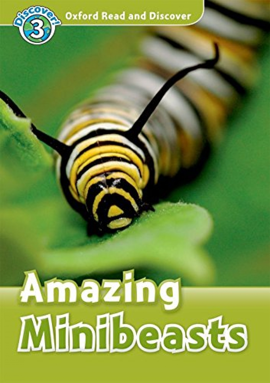 Cheryl Palin Oxford Read and Discover Level 3 Amazing Minibeasts Audio CD Pack 