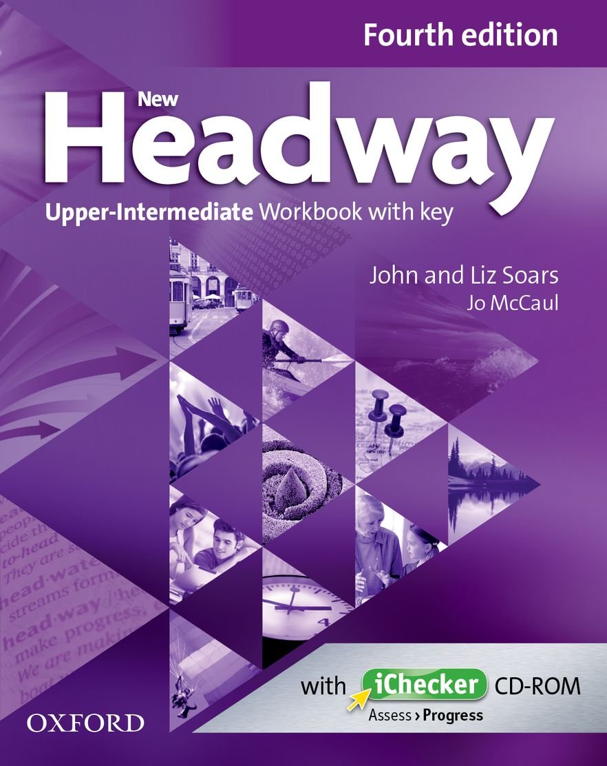Liz and John Soars New Headway Upper-intermediate Fourth Edition Workbook + iChecker with Key 