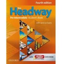 Liz and John Soars New Headway Pre-Intermediate Fourth Edition Student's Book + iTutor DVD-Rom 