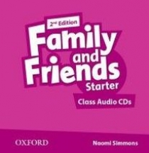 Tamzin Thompson, Naomi Simmons, Jenny Quintana Family and Friends Second Edition Starter Class Audio CD's (2) 