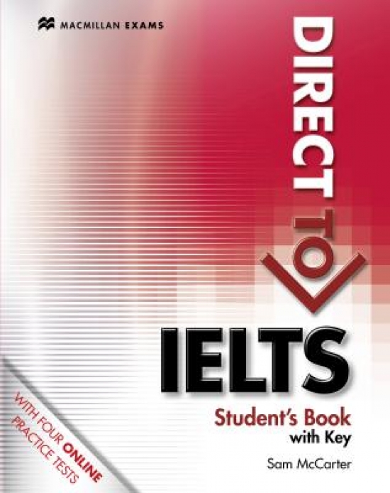 Sam McCarter Direct to IELTS Student's Book (With Key) + Webcode Pack 