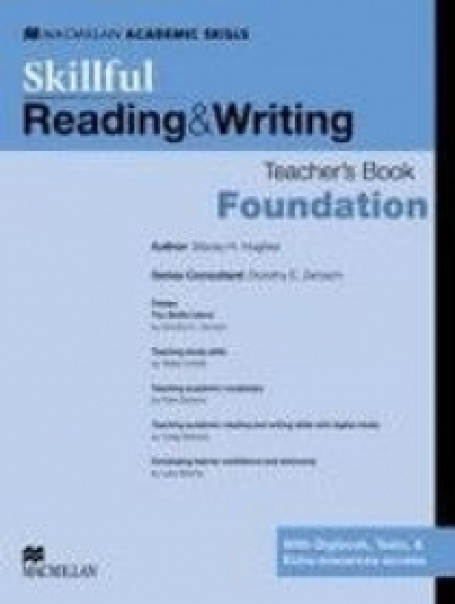 David Bohlke Skillful Reading and Writing Foundation Level Teacher's Book + Digibook 