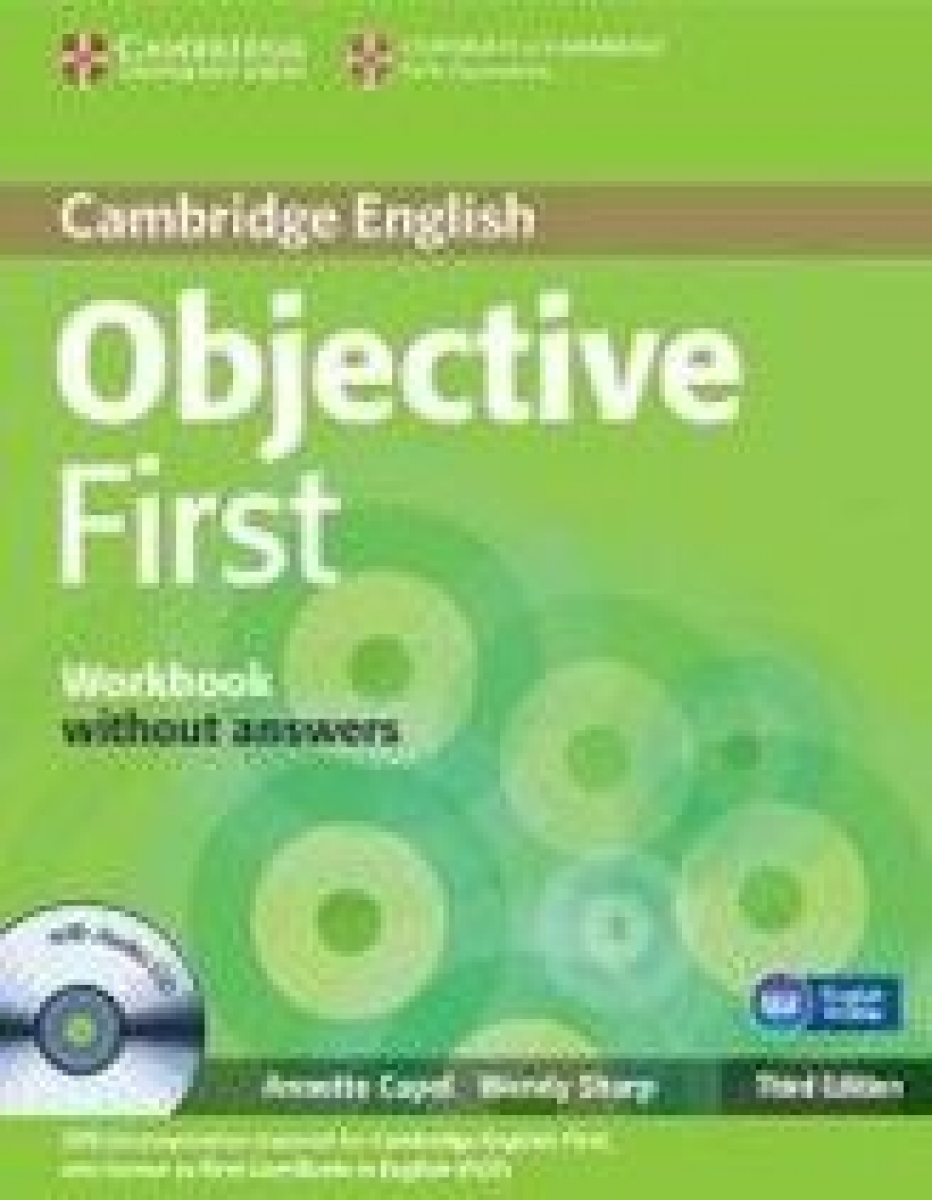 Annette Capel, Wendy Sharp Objective First 3rd Edition Workbook without Answers with Audio CD 