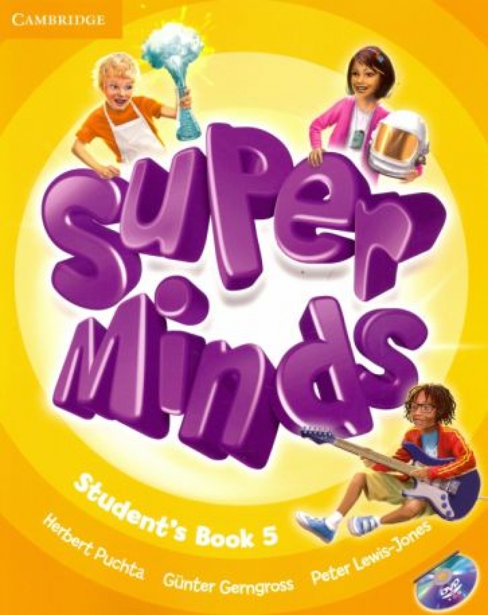 Herbert Puchta, Gunter Gerngross, Peter Lewis-Jones Super Minds Level 5 Student's Book with DVD-ROM 