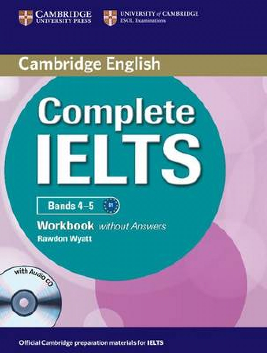 Guy Brook-Hart, Vanessa Jakeman Complete IELTS Bands 4-5 Workbook without Answers with Audio CD 