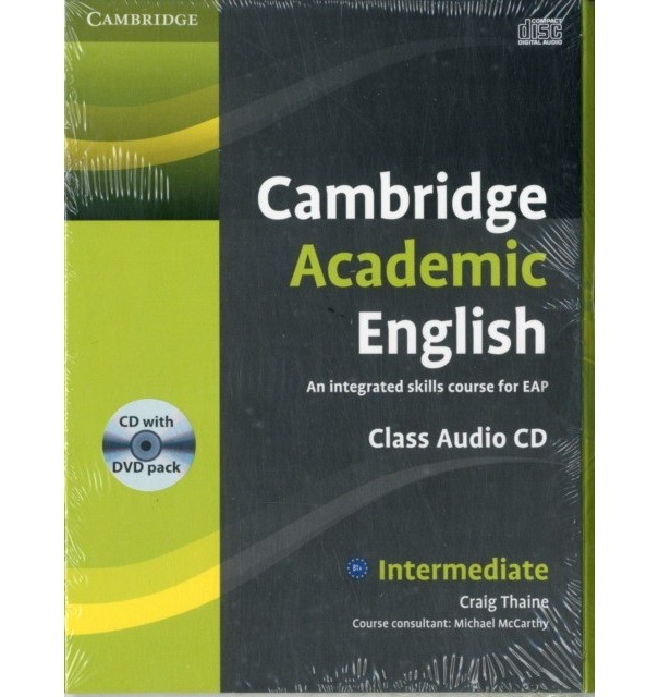 Michael McCarthy, Craig Thaine Cambridge Academic English B1+ Intermediate Class Audio CD and DVD Pack: An Integrated Skills Course for EAP 