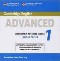 Cambridge English Advanced 1 (for revised exam 2015) Audio CDs (2) 