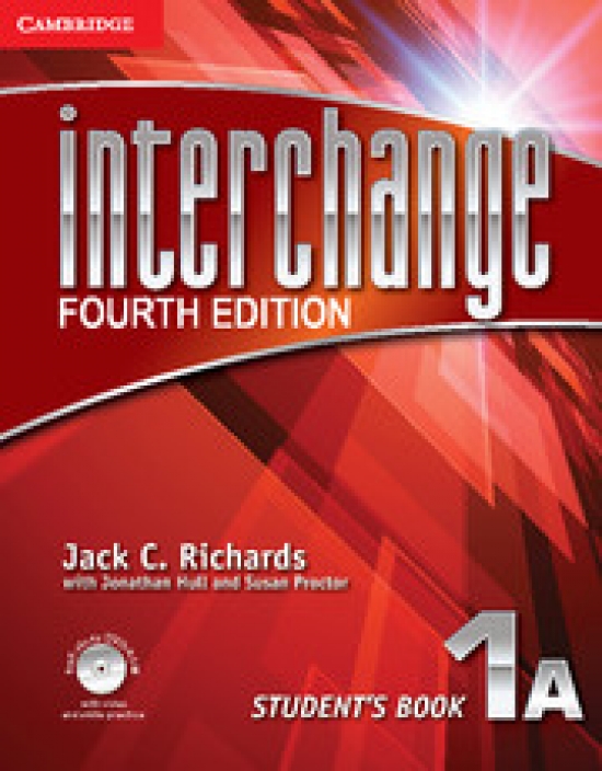 Jack C. Richards Interchange Fourth Edition 1 Student's Book A with Self-study DVD-ROM 