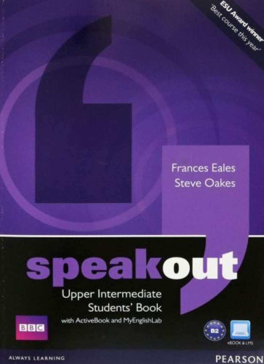 Frances Eales and Steve Oakes Speakout. Upper Intermediate Student's Book / DVD / Active Book & MyLab 