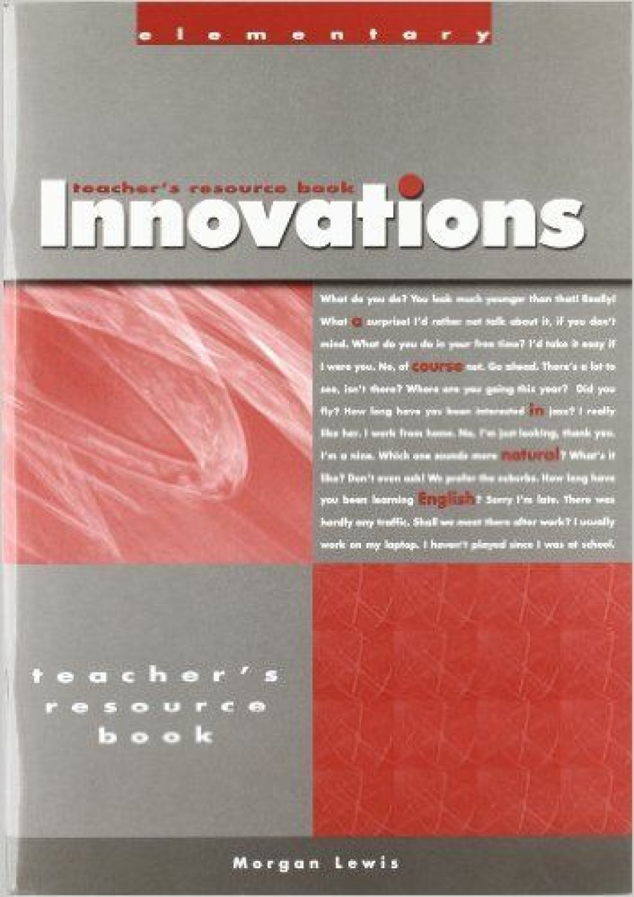 Hugh Dellar, Andrew Walkley Innovations Elementary Teacher's Resource Book 