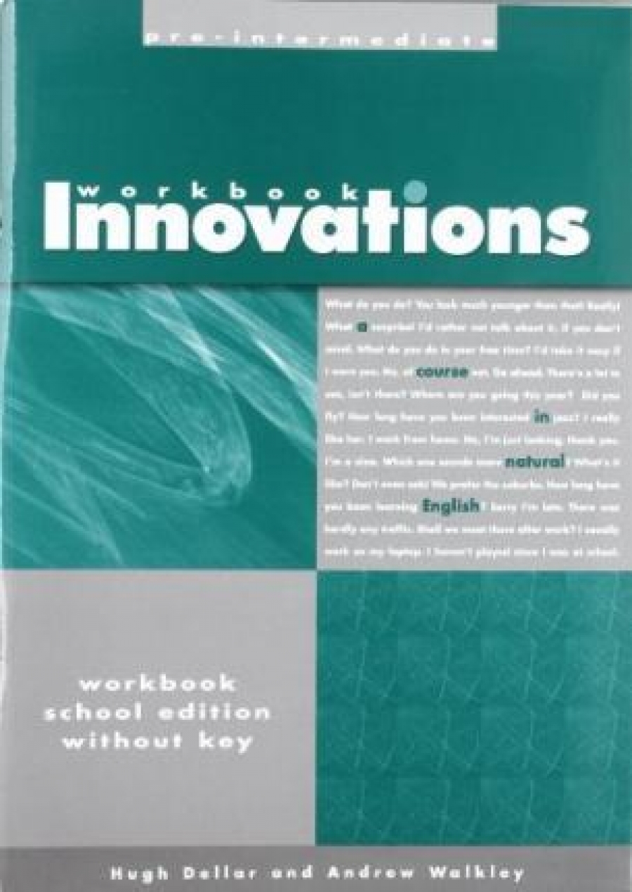 Hugh Dellar, Andrew Walkley Innovations Pre-Intermediate Workbook without key 