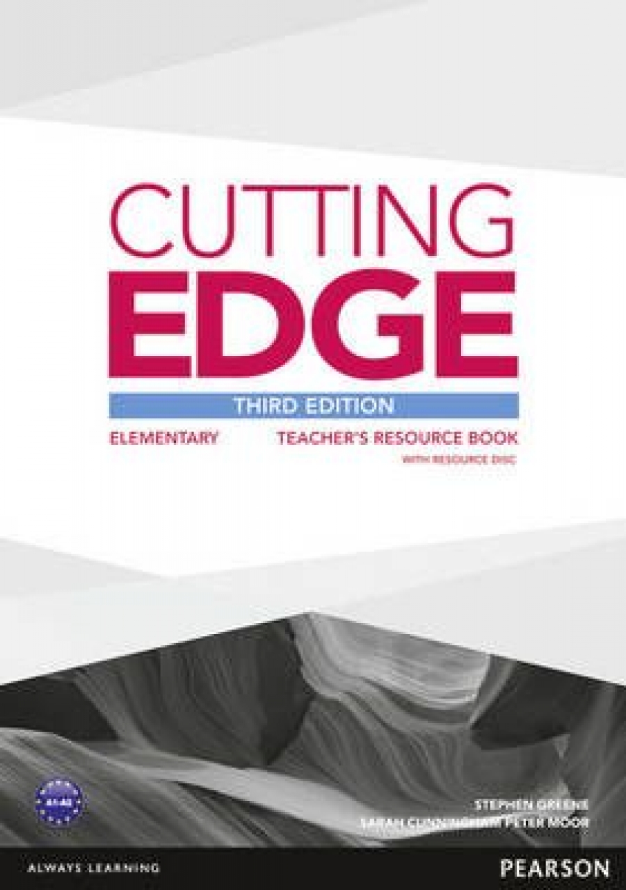 Cutting Edge 3rd Edition Elementary Teacher's Book with Teacher's Resources CD-ROM Pack 