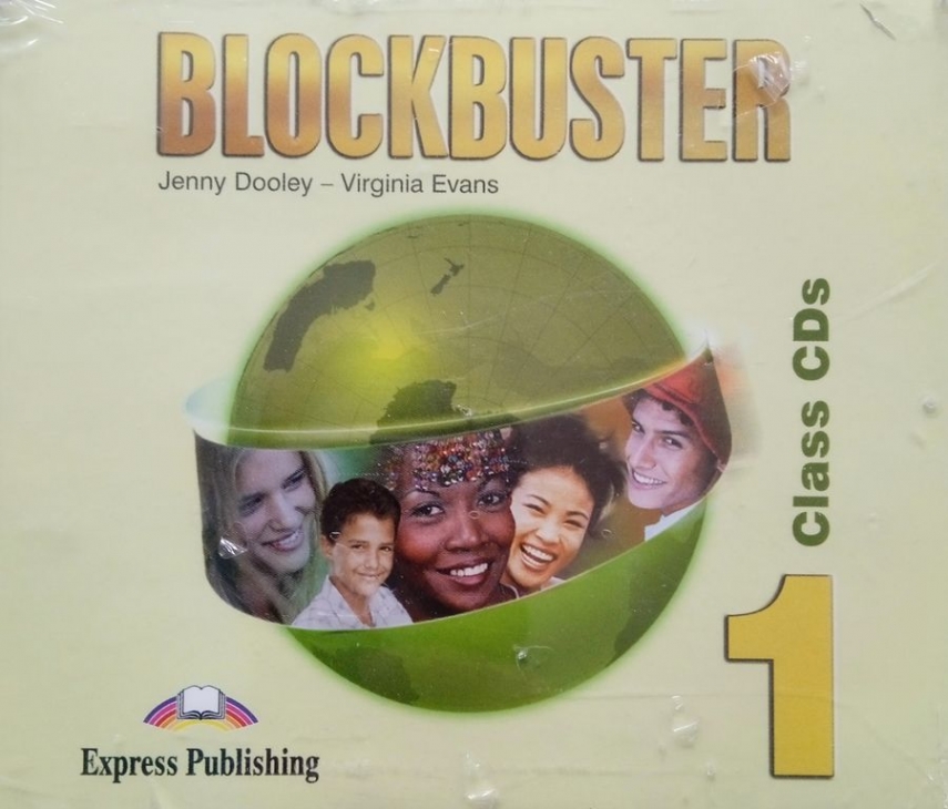 Virginia Evans, Jenny Dooley Blockbuster 1. Class Audio CDs. (set of 4). Beginner.  CD     
