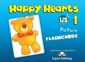 Virginia Evans, Jenny Dooley Happy Hearts 1. Picture Flashcards 