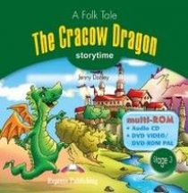 A Folk Tale retold by Jenny Dooley Stage 3 - The Cracow Dragon. multi-ROM (Audio CD / DVD Video & DVD-ROM PAL).  CD/DVD  